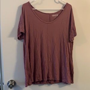 🟢 5/$20 Purple Scoop Neck Shirt